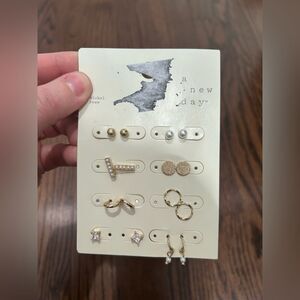 NEW  Women Earrings Set A new day Golden
